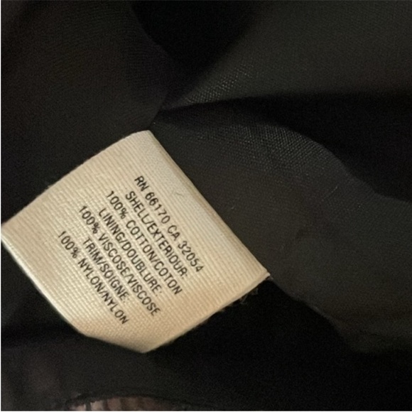 Floreat Black Paisley Paths Embroidered Pencil Skirt Baroque Folk Scroll SZ 4 - Picture 12 of 13